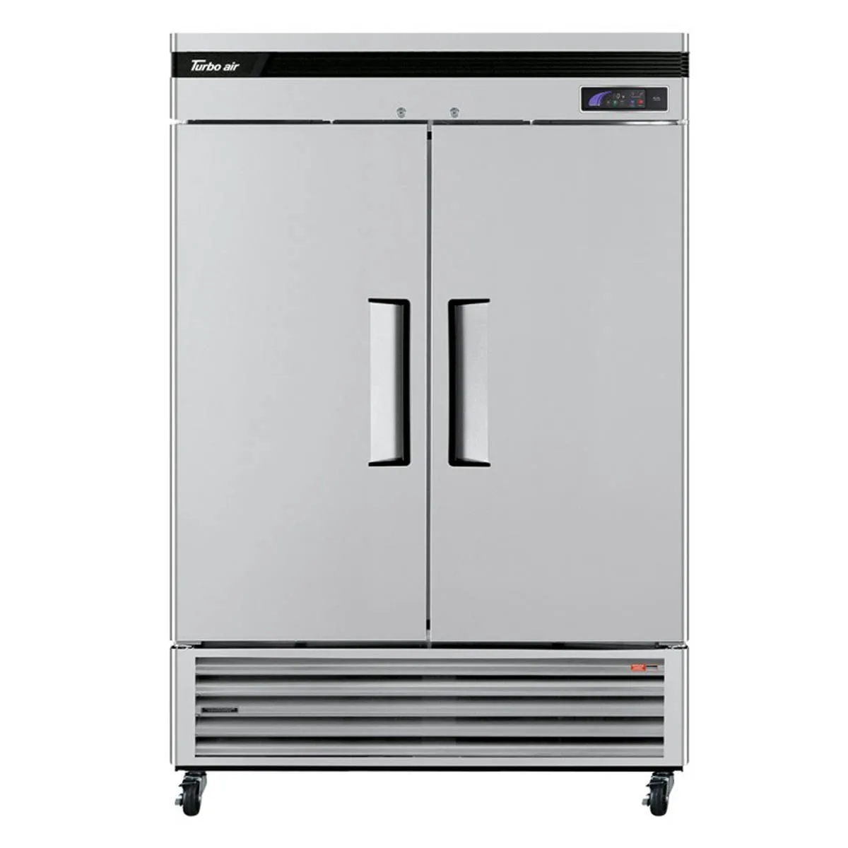 Turbo Air TSF-49SD-N 54″ Two Section Reach-In Freezer w/ 2 Solid Doors, Bottom Mount, 40 cu. ft.