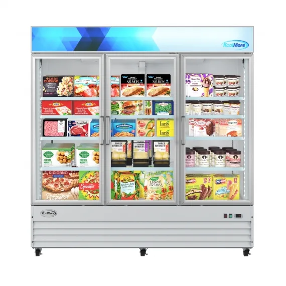 Koolmore MDF-3GD-52C-WH Merchandiser Freezer