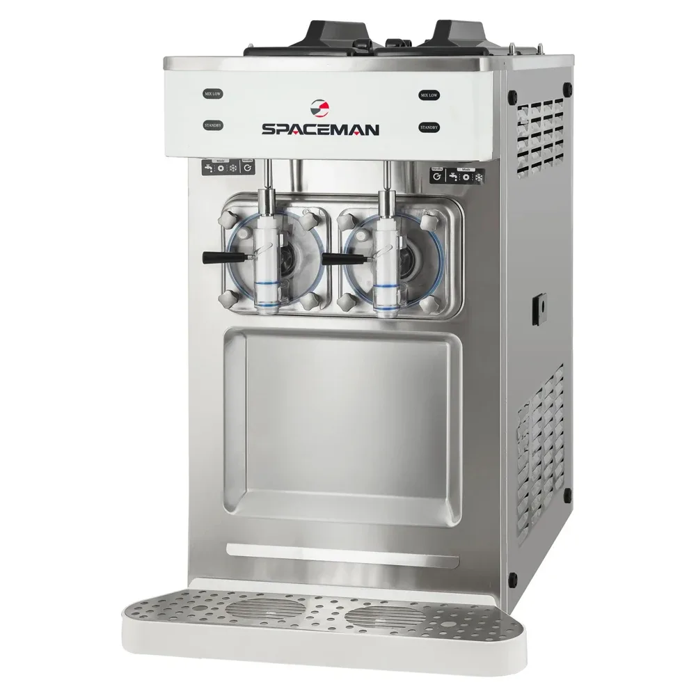 Spaceman 6455-C Margarita Machine – Double, Countertop, 192 Servings/hr., Air Cooled, 115v