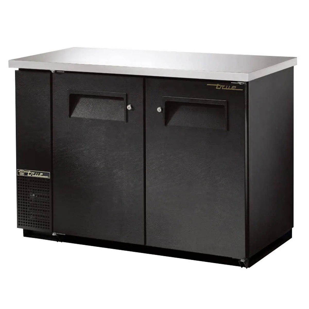 True TBB-24-48-HC 49″ Two Solid Swing Door Back Bar Cooler with Hydrocarbon Refrigerant