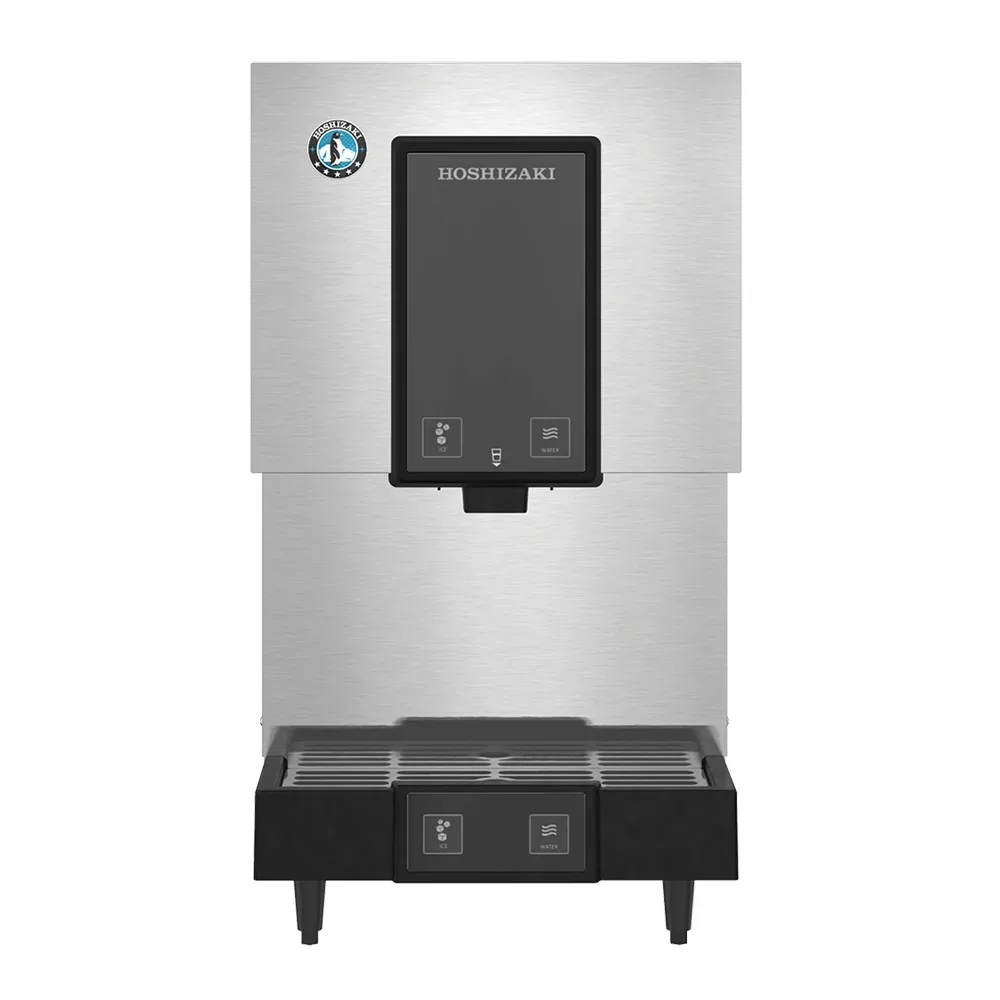 Hoshizaki DCM-271BAH 257 lb Countertop Water & Nugget Ice Dispenser – 10 lb Storage, Cup Fill, 115v, Air Cooled