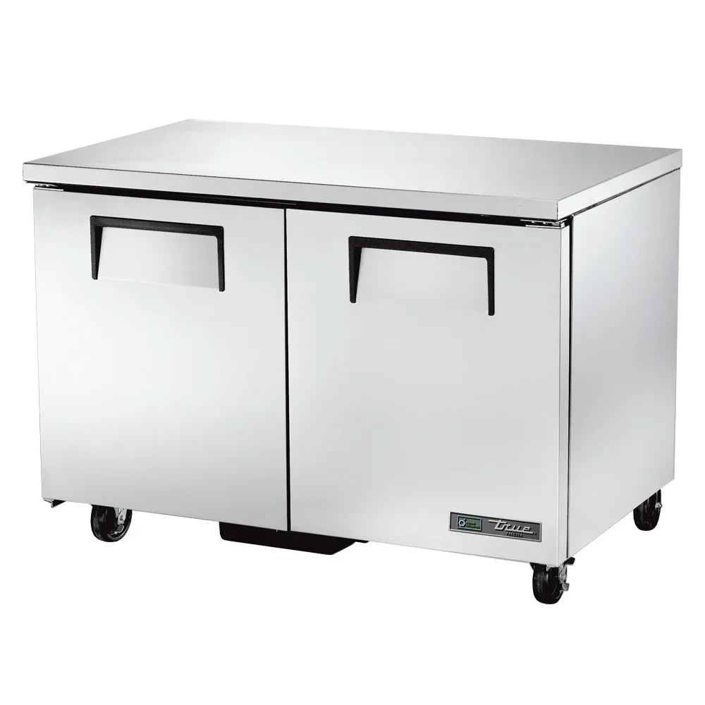 True TUC-48F-HC 48 1/2″ W Undercounter Freezer w/ (2) Sections & (2) Doors, 115v