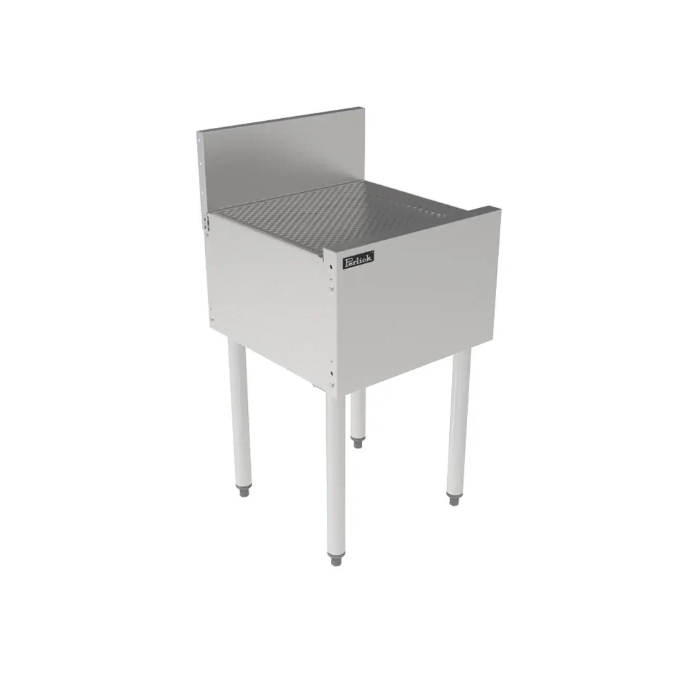 Perlick TS18DB Underbar Freestanding Drainboard – 6″ Back Splash, 18″ x 18 9/16″