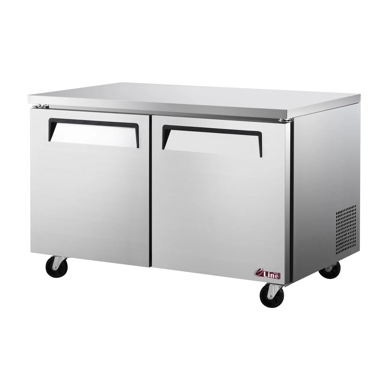Turbo Air EUF-60-N-V 60″ 2-Section Undercounter Freezer w/ 2 Doors, 16.9 cu. ft.