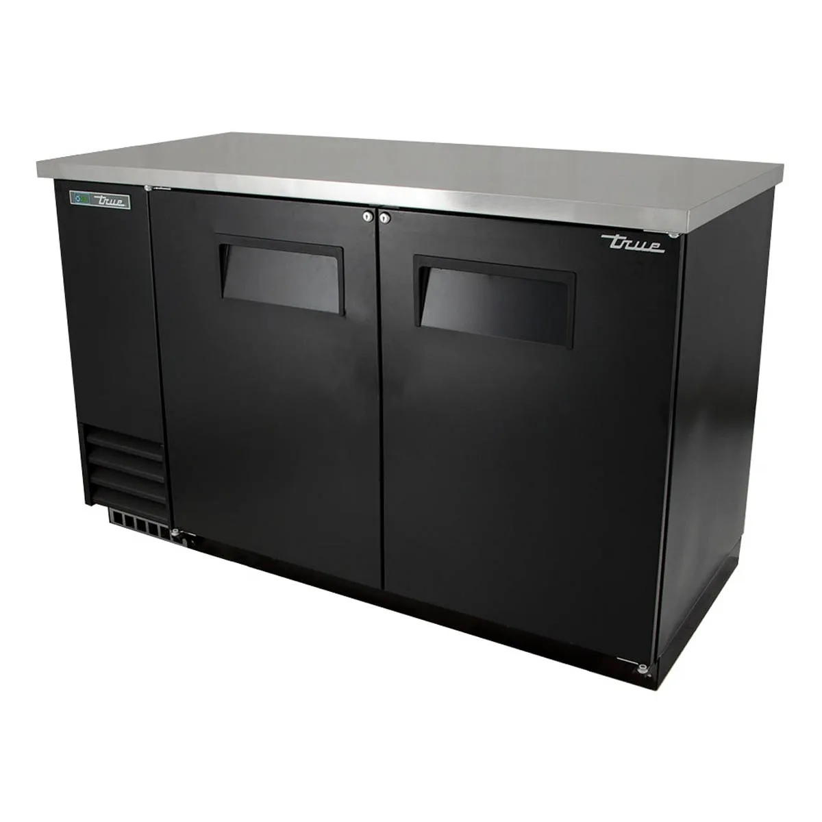 True TBB-2-HC 58″ Two Solid Swing Door Back Bar Cooler with Hydrocarbon Refrigerant