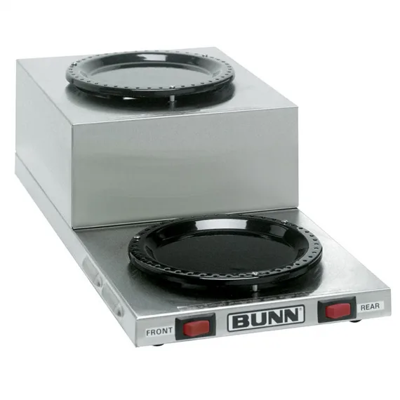 Bunn 11402.0001 Step-Up Double-Burner Coffee Warmer