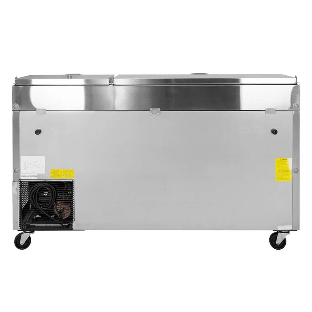 Turbo Air TPR-67SD-D4-N 67″ Refrigerated Pizza Prep Table w/ 4 Drawers, 20 cu. ft. 7