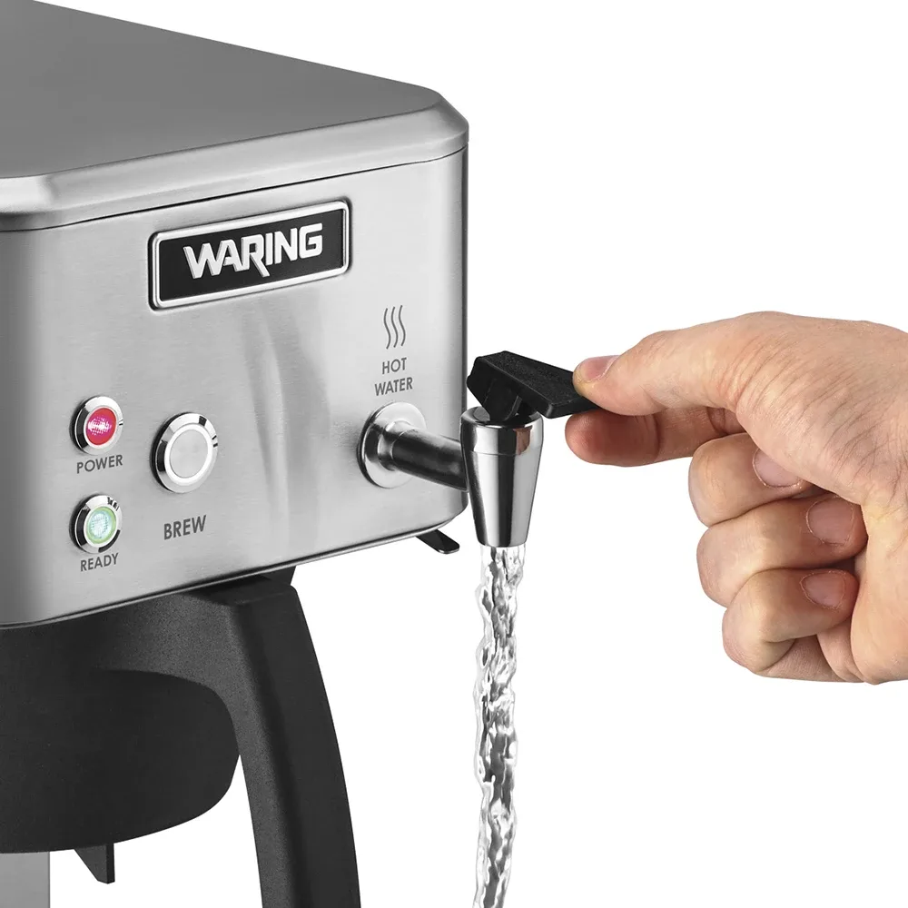 Waring WCM70PAP Airpot Coffee Brewer – Automatic, 4 gal/hr, 120v 2