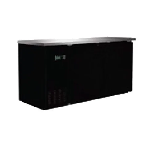 Serv-Ware BB3-24-HC 61″ 2 Section Back Bar Cooler with Solid Door