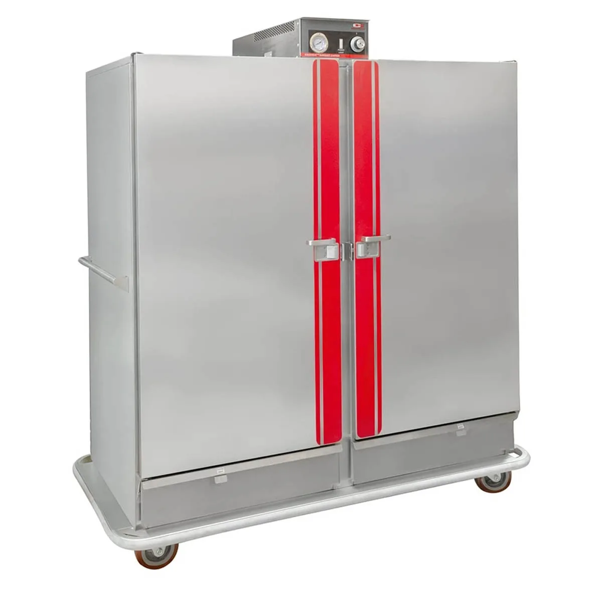 Carter-Hoffmann BB1600 Heated Banquet Cart – (150) Plate Capacity, Stainless, 120v 7