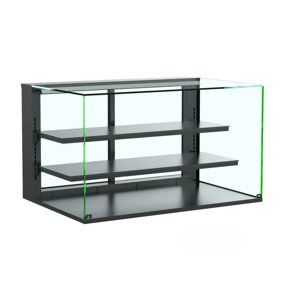 Structural Concepts NR4827DSV 47 3/4″ Full Service Ambient Bakery Case w/ Straight Glass – (3) Levels