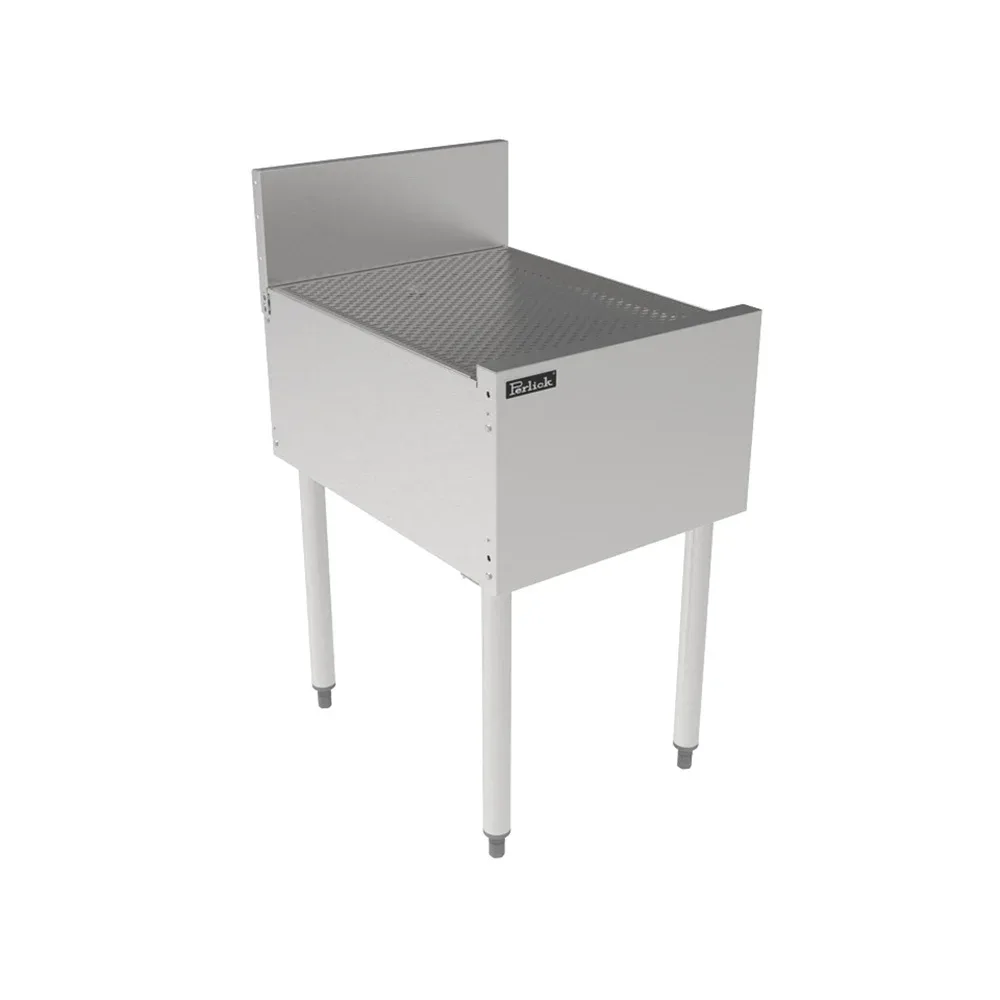 Perlick TSF18DB Underbar Freestanding Drainboard – 6″ Back Splash, 18″ x 24″ 2