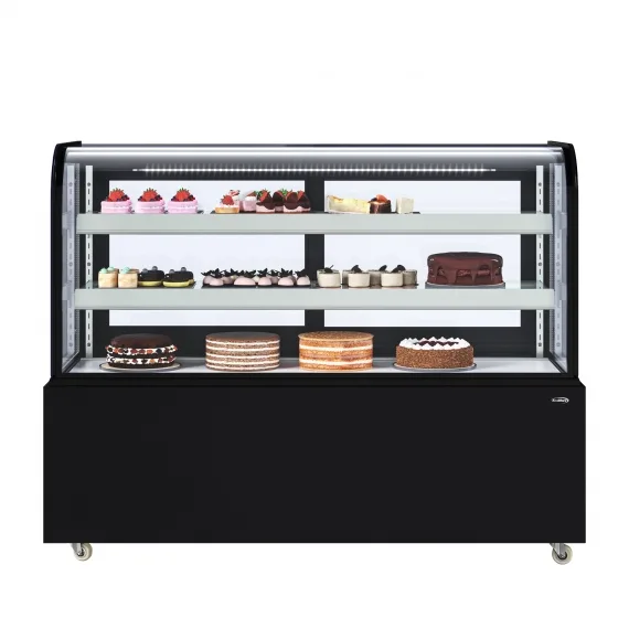 Koolmore KM-CDHF-17C-BK Refrigerated Bakery Display Case