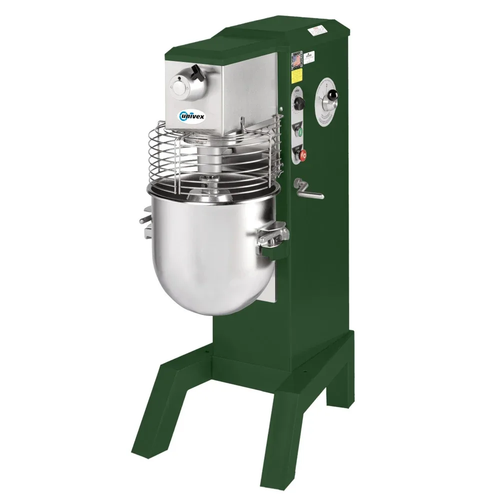 Univex SRM40+-GRN 40 qt Planetary Mixer – Floor Model, 1 HP, Produce Green, 115v