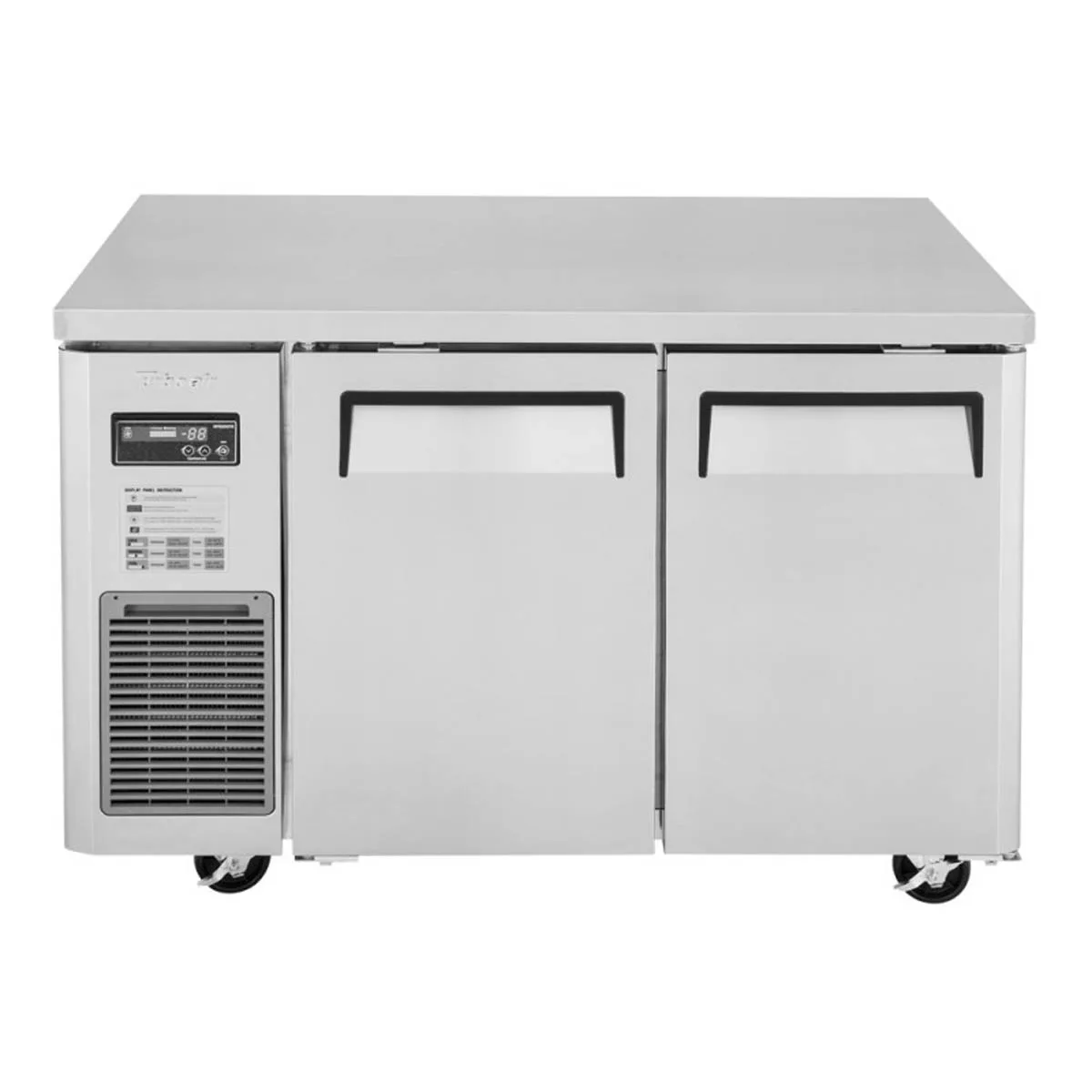 Turbo Air JUR-48-N6 47″ 2-Section Undercounter Refrigerator w/ 2 Doors, 9.9 cu. ft.