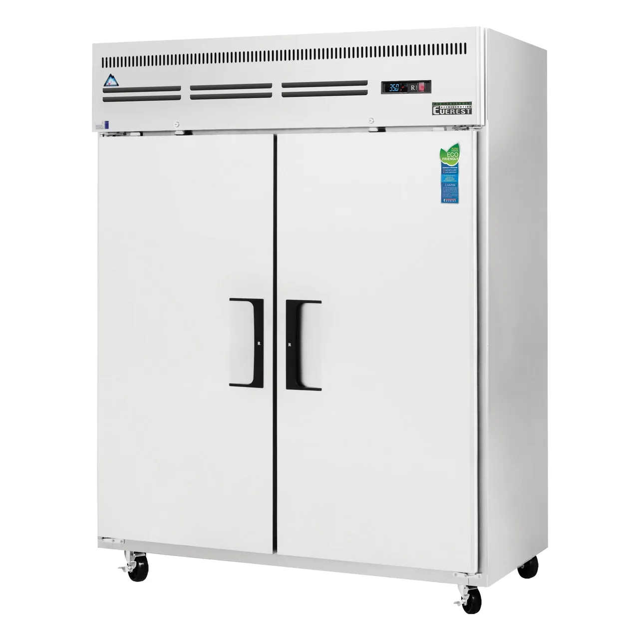 Everest ESWF2 59″ Two Section Reach-In Freezer w/ 2 Solid Doors, Top Mount, 55 cu. ft.