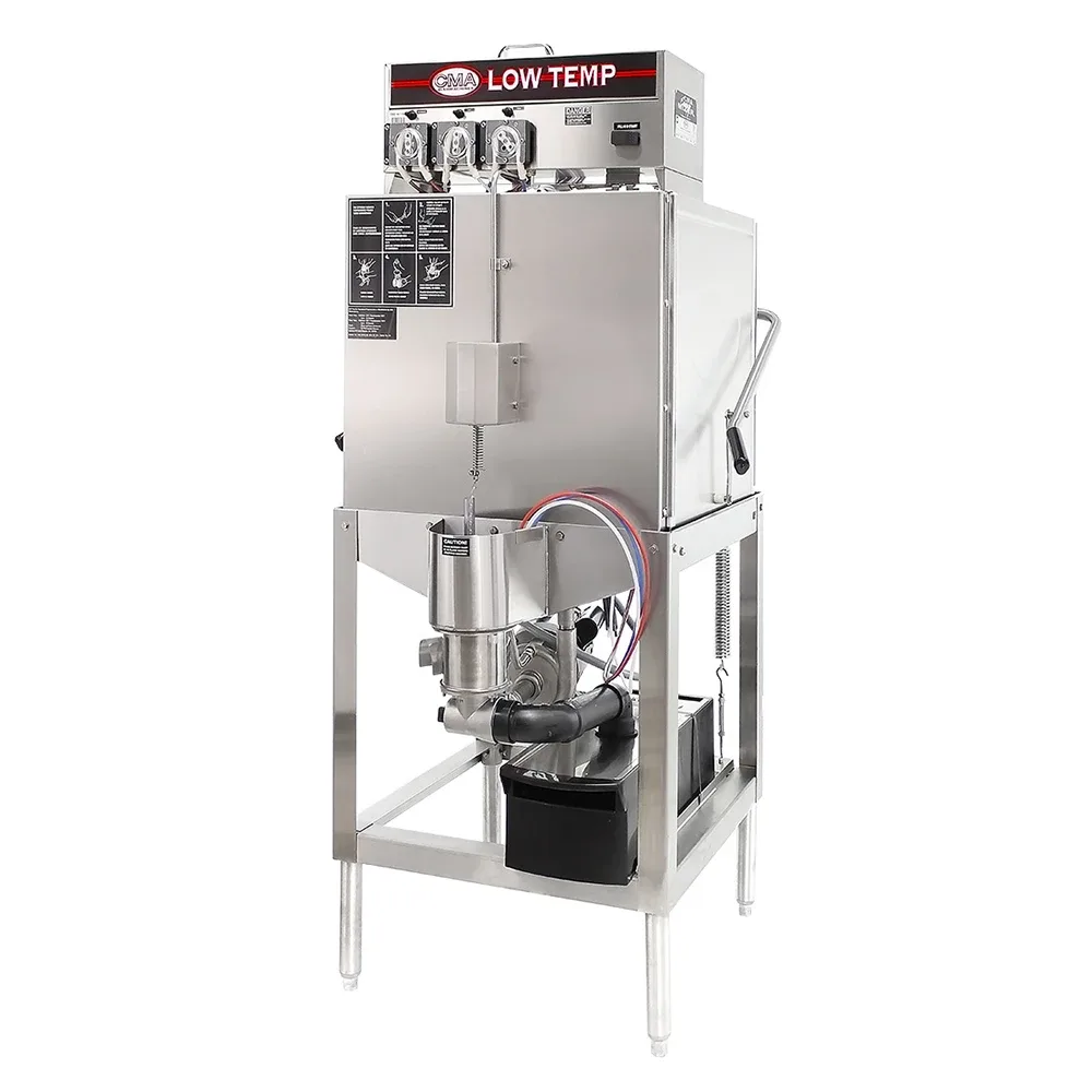 CMA Dishmachines AH Energy Mizer® Low Temp Door Type Dishwasher w/ 40 Racks/hr Capacity, 115v
