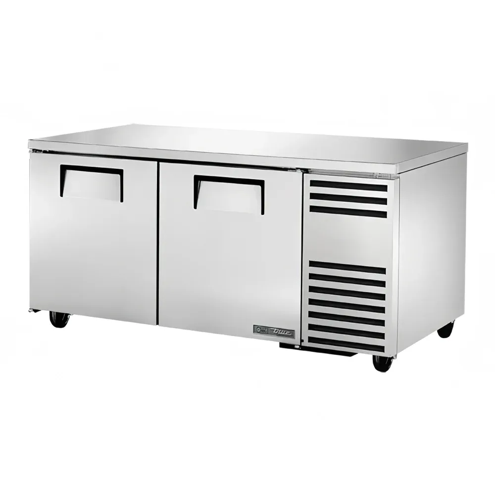 True TUC-67-HC 67″ W Undercounter Refrigerator w/ (2) Sections & (2) Doors, 115v