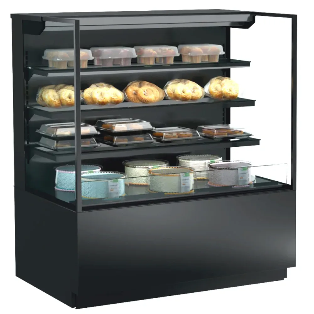 Structural Concepts NR4855DSSV 47 3/4″ Self Service Non Refrigerated Bakery Case w/ (4) Levels, 110-120v 2