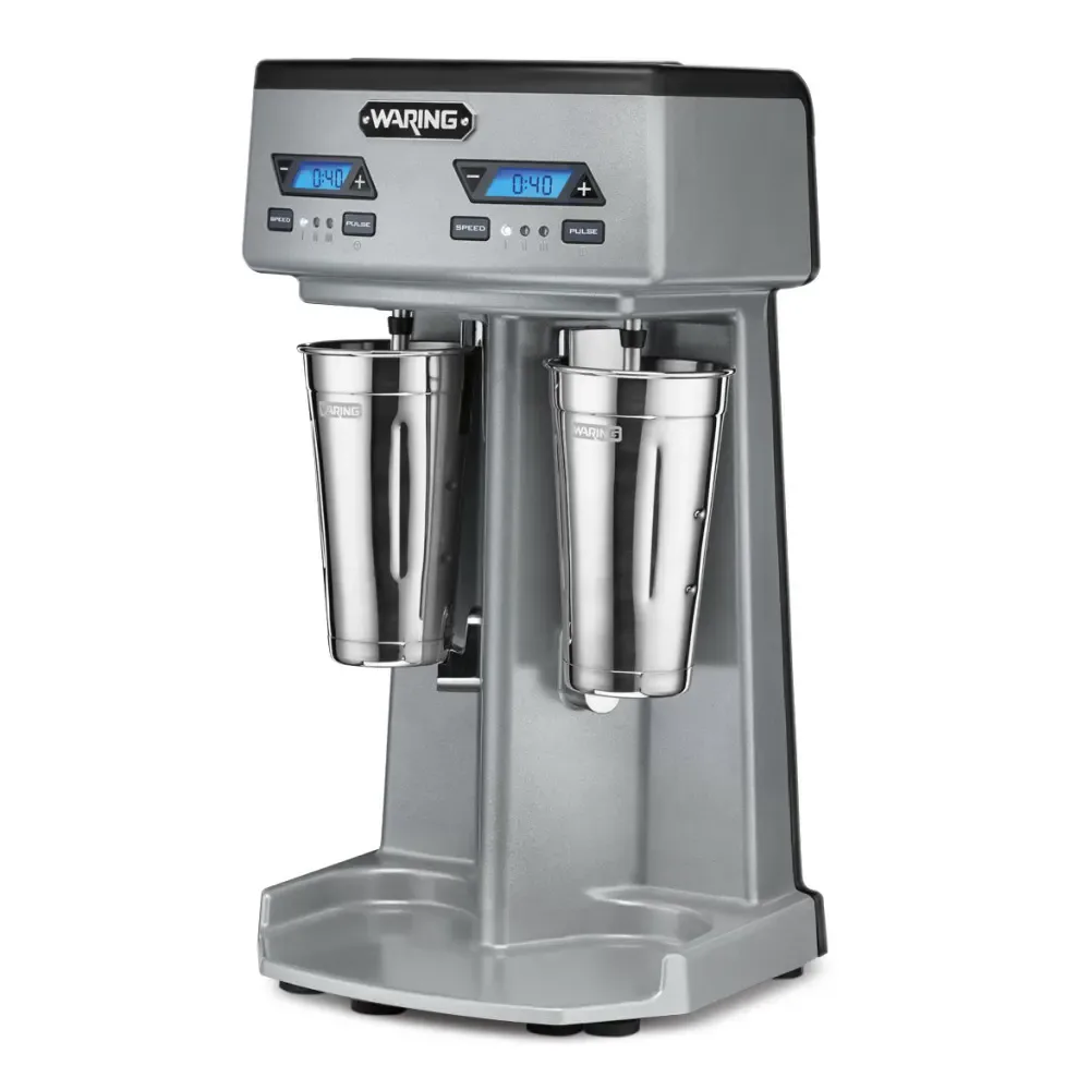 Waring WDM240TX Countertop Drink Mixer w/ (2) Spindles & (3) Speeds, 120v 6
