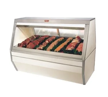 Howard-McCray R-CMS35-6-LED 71″ Double Duty Flat Refrigerated Meat Display Case, Remote