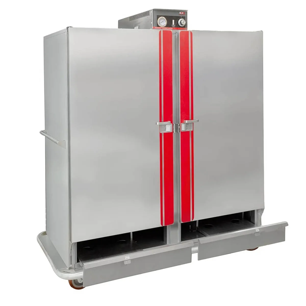 Carter-Hoffmann BB1600 Heated Banquet Cart – (150) Plate Capacity, Stainless, 120v 6