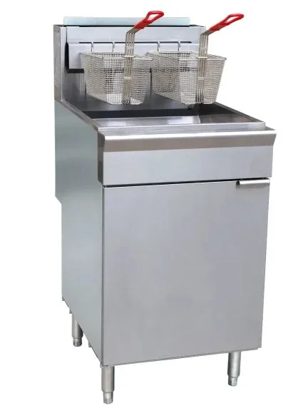 ELITE EDF-150N/P 65-70 Lb. Floor Fryer , 2 Baskets