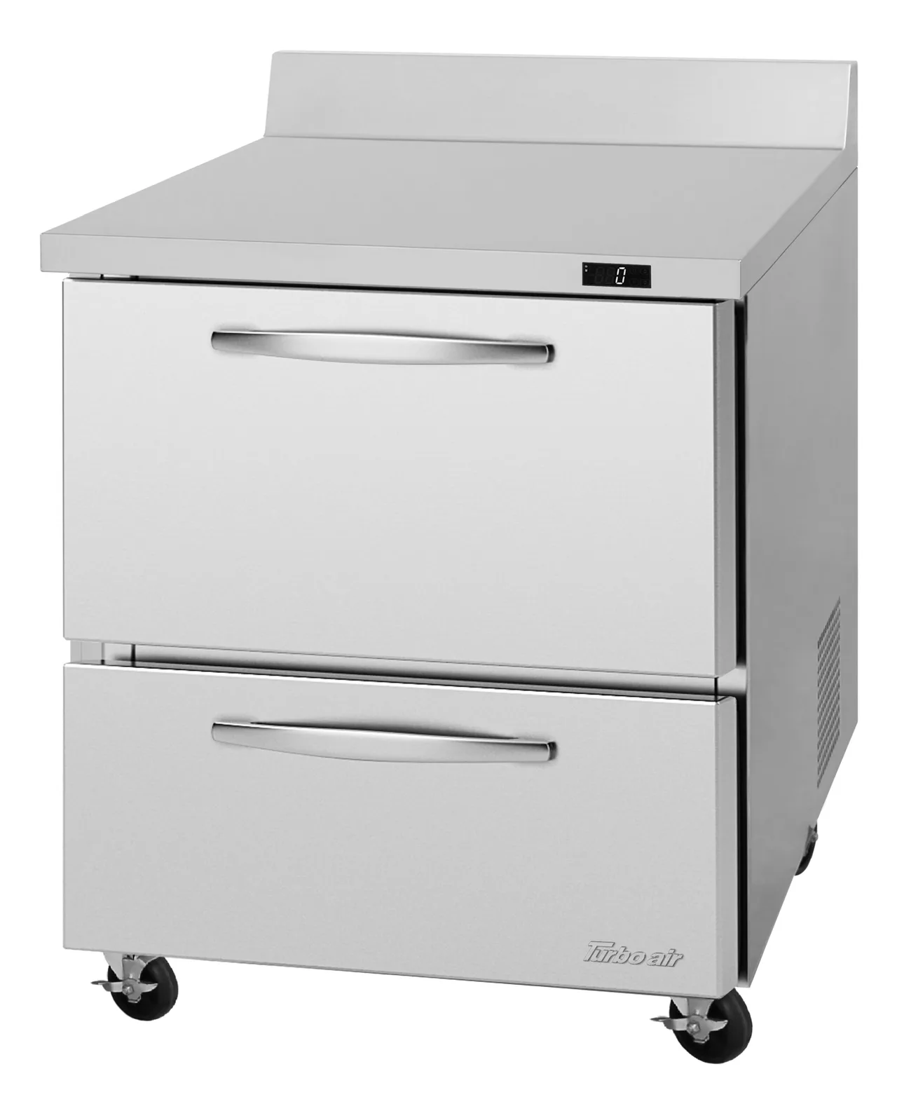Turbo Air PWF-28-D2-N 27″ 1-Section Worktop Freezer w/ 2 Drawers, 6.8 cu. ft.
