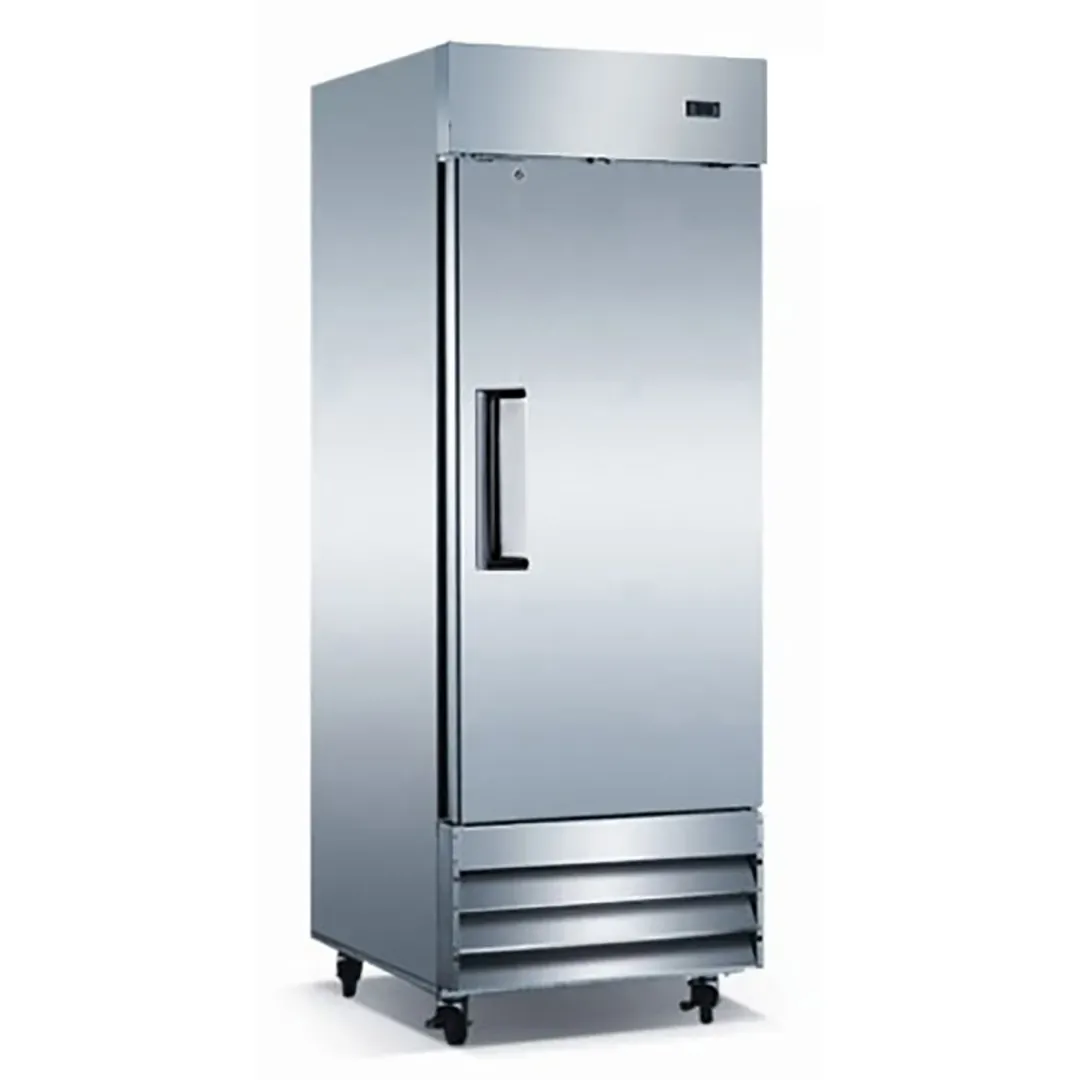 Adcraft GRFZ-1D 29″ One Section Reach-In Freezer w/ Solid Doors, Bottom Mount, 23 cu.ft., 115 V.