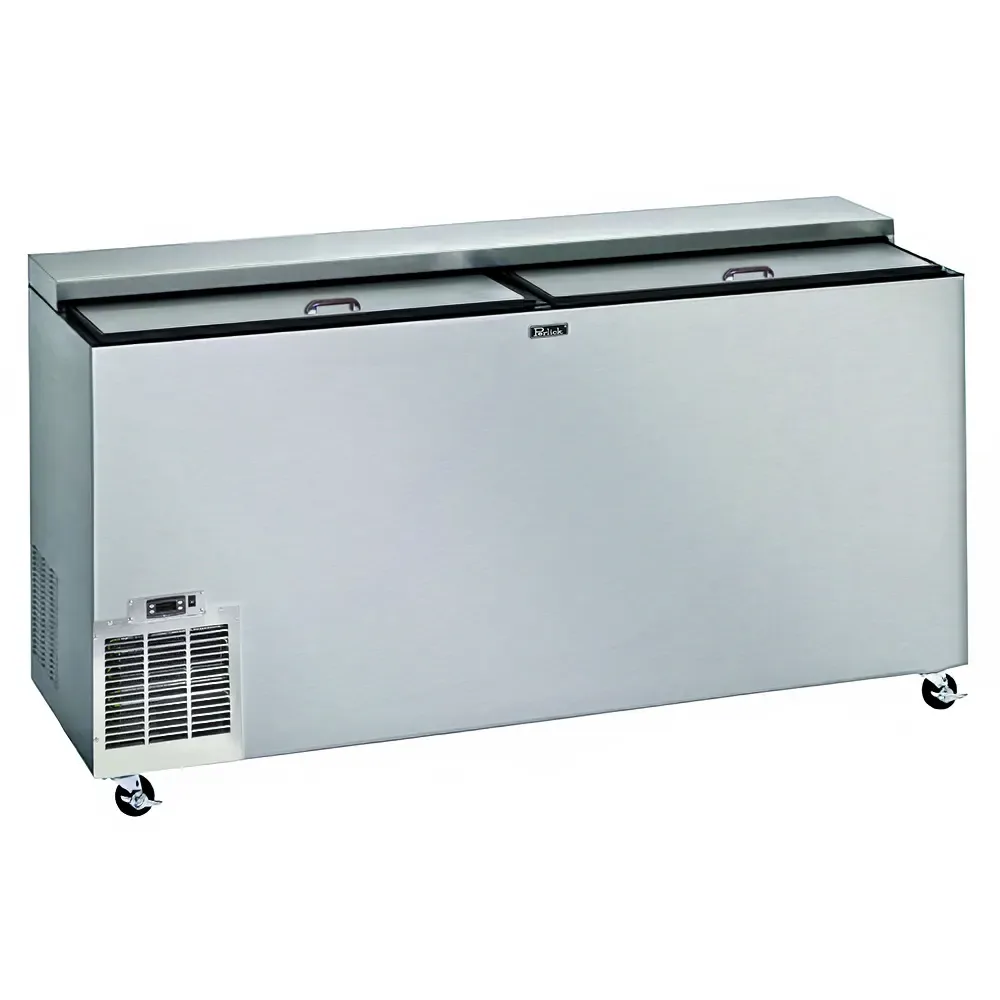 Perlick FR48RT-SS-STK 2 Section Glass Chiller w/ 214 Mug Capacity, Stainless, 120v