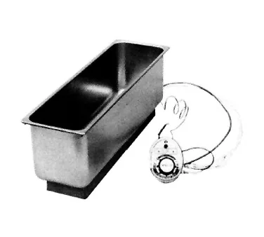 Wells HMP-6 Half-Size Food Warmer, Top-Mount, Built-In, Electric