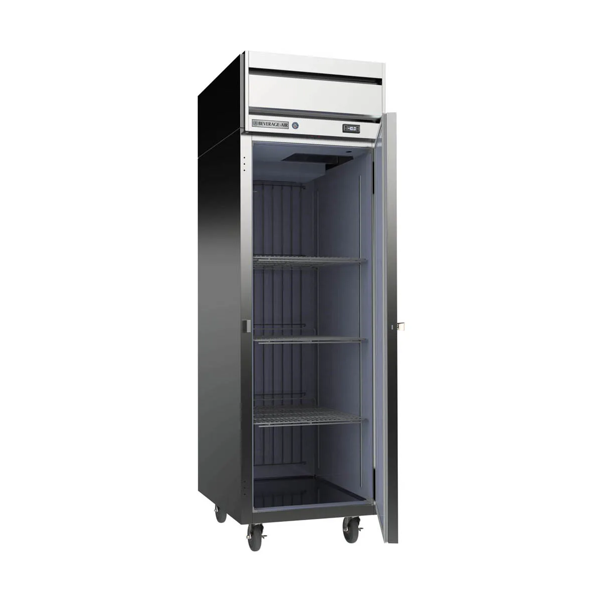Beverage Air HFP1HC-1S 26" 1-Section Reach-In Freezer, Solid Door, Top Mounted, 21 cu. ft., Stainless Steel Front