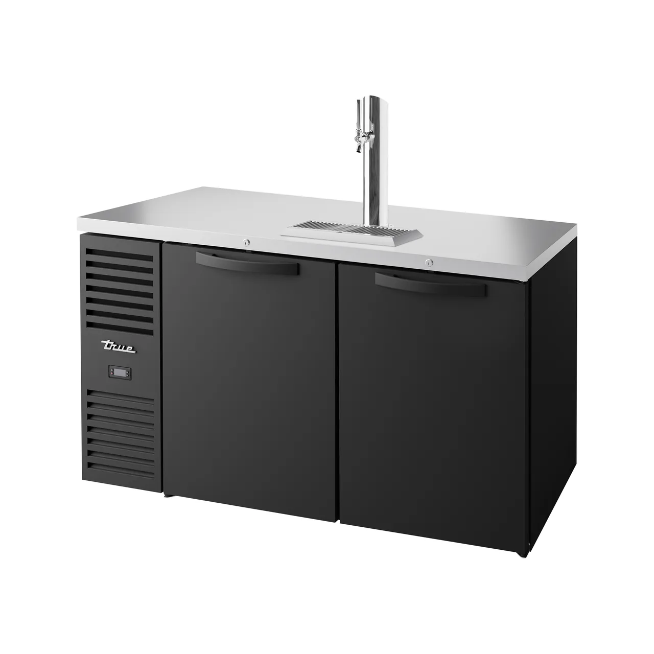 True TDR60-RI 60" Two Section Draft Beer Cooler, LED Llighting