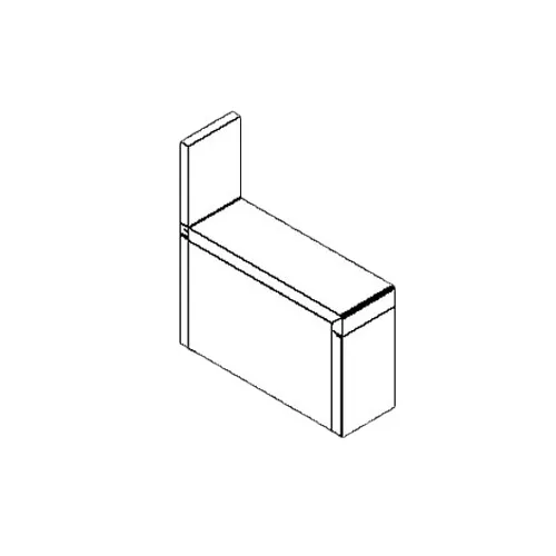 Perlick TSD6FA Underbar Add-On Unit Filler Section