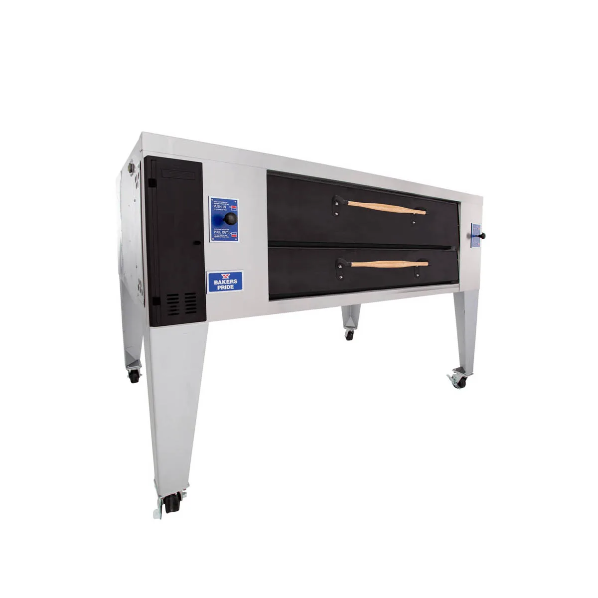 Bakers Pride Y-800-DSP 84" Single Deck Gas Pizza Oven