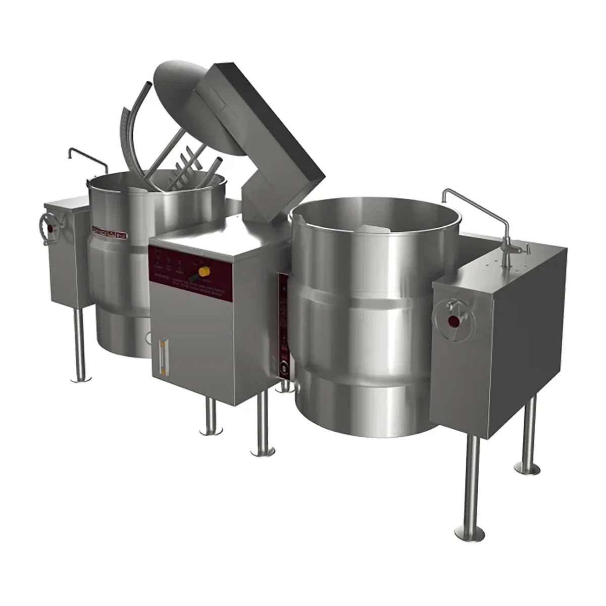 Southbend KDMTL-60-2 Direct Twin Unit Kettle Mixer