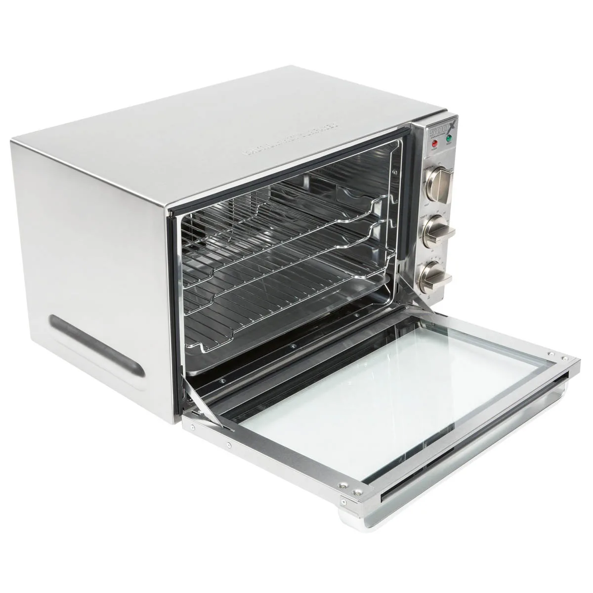 Waring WCO500X Single-Deck Half-Size Electric Convection Oven w/ Manual Controls, 4-Pan