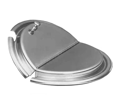 APW Wyott 23780 Stainless Steel Inset Cover, Slotted, Hinged with Clips Fits 7‑Qt Bain Marie Pots