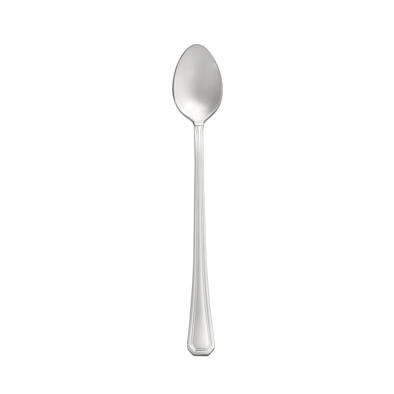 CAC China 8006-02 Lux Iced Tea Spoon, 7½" Length, Extra Heavy Weight, 18/8 Stainless Steel - 1 Dozen