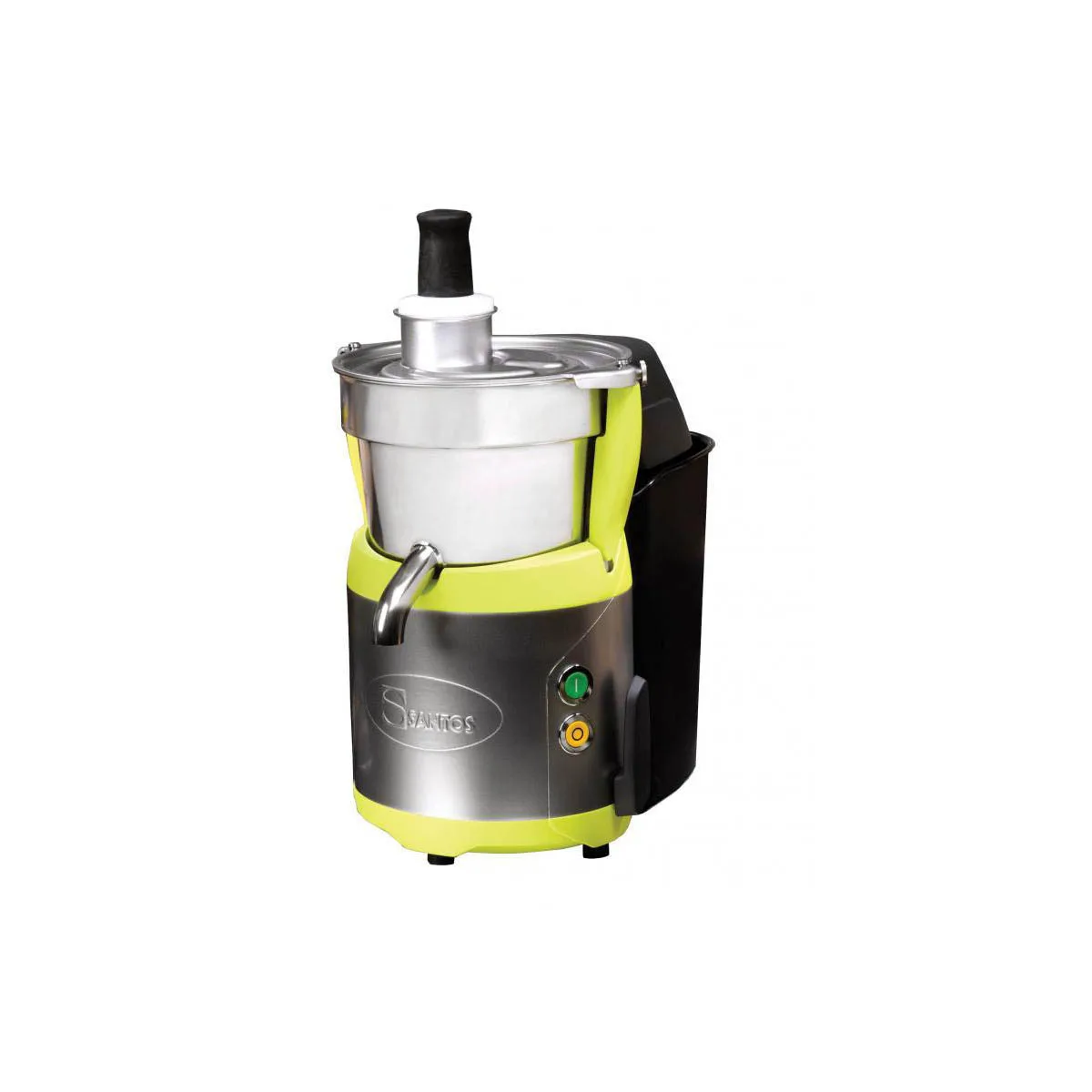 Omcan USA 39684 Santos® Centrifugal Fruit & Vegetable Juicer with Ezy-Clean™, Manuel Feed