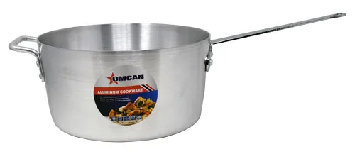 Omcan USA 43349 10.25-Qt Aluminum Sauce Pan - Commercial Cookware, Heavy-Duty Construction