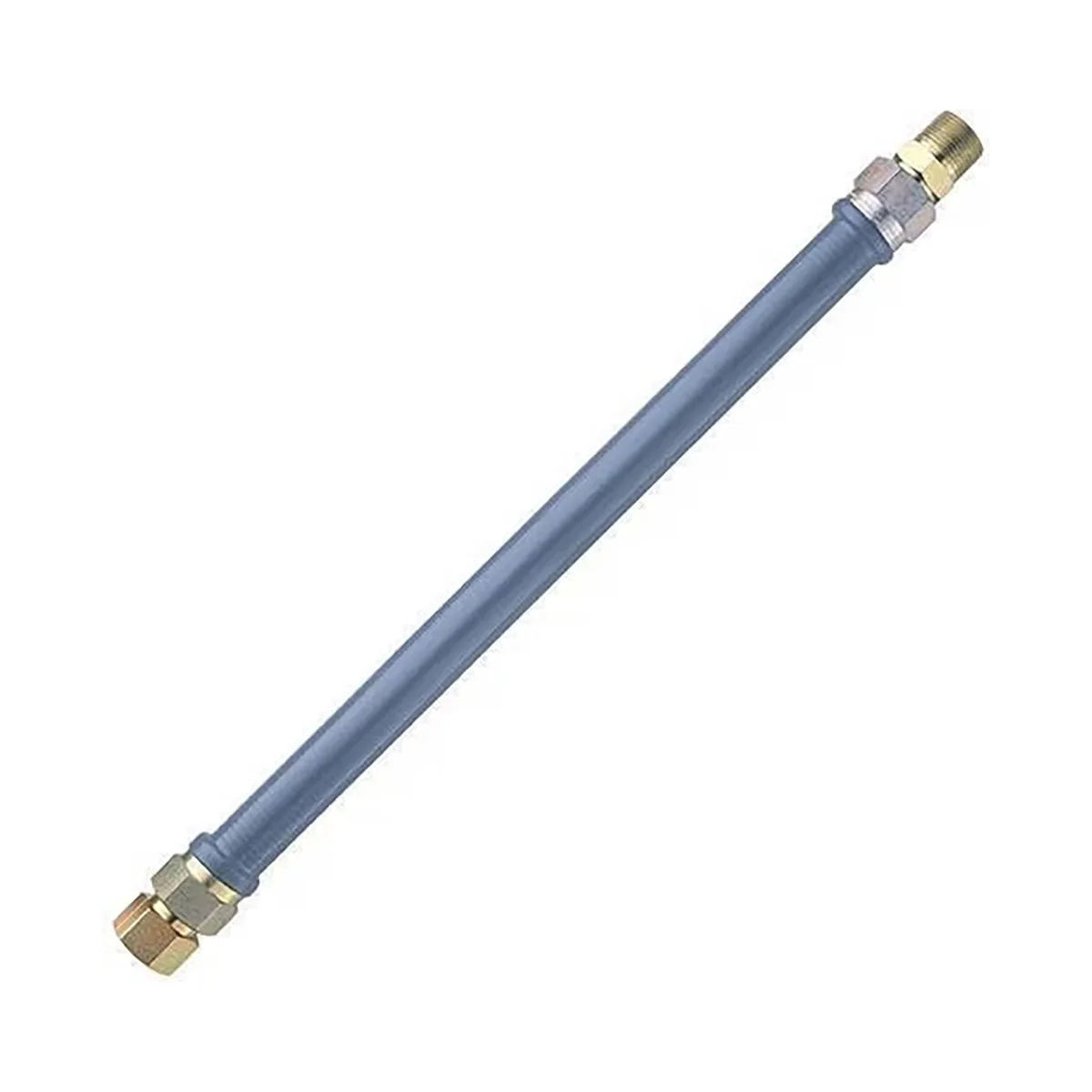 Dormont W100BP60 Hi-Psi® Water Connector Hose, 1" Dia. x 60" L / Covered with S. Steel Braid