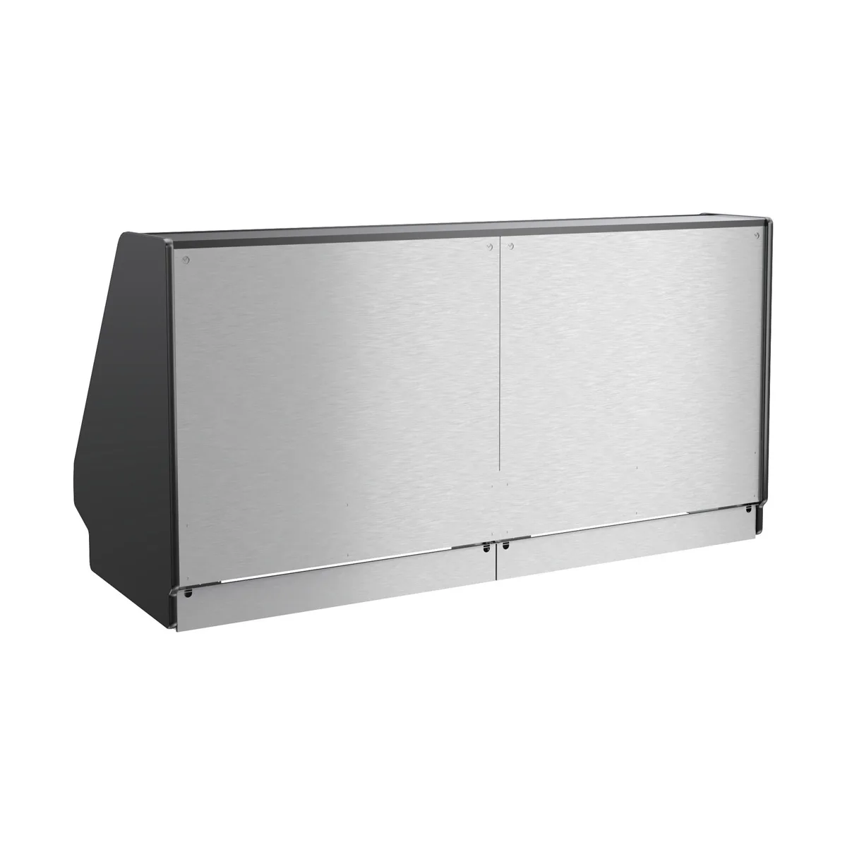 Structural Concepts GHSS1052RLB (FLAT) 121" Self-Serve Refrigerated Open Air Merhandiser, Remote DX Refrigeration