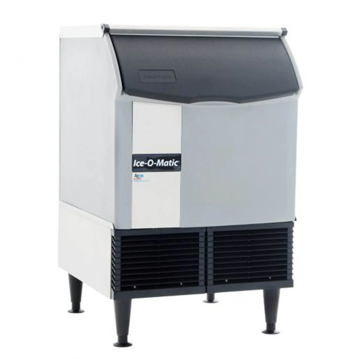 Ice-O-Matic ICEU226HW Half Size Cube Undercounter Ice Maker with 70 lbs Bin, 232 lbs/Day