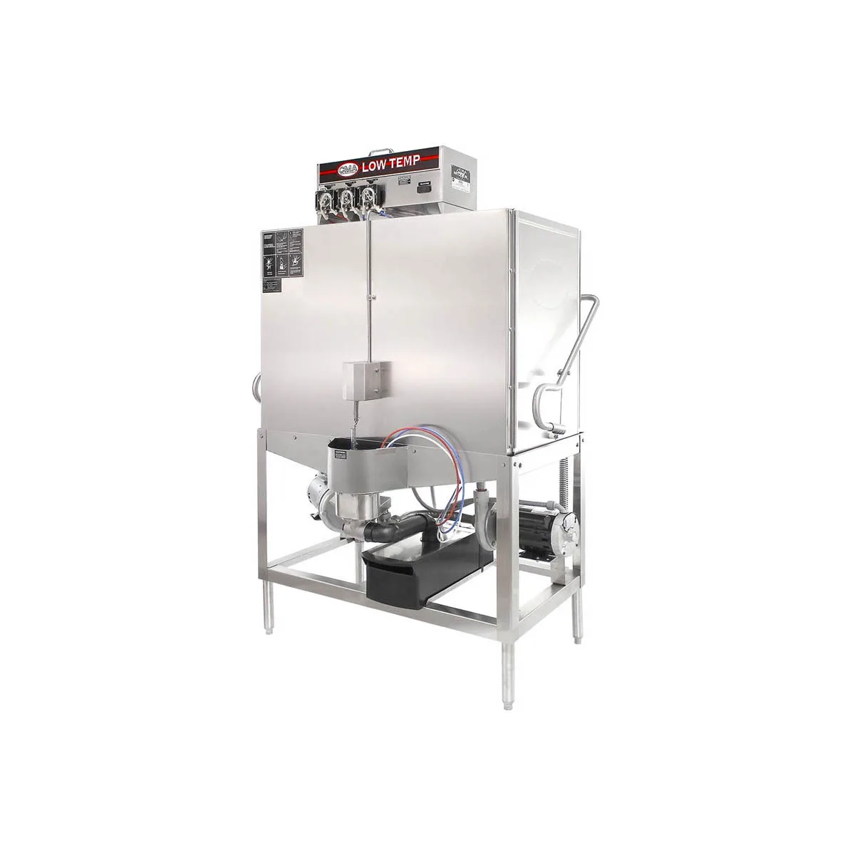 CMA Dishmachines S-B Straight-Thru, Load Double Rack Pot/Pan & Utensil Washer, Low Temp - 80 RPH