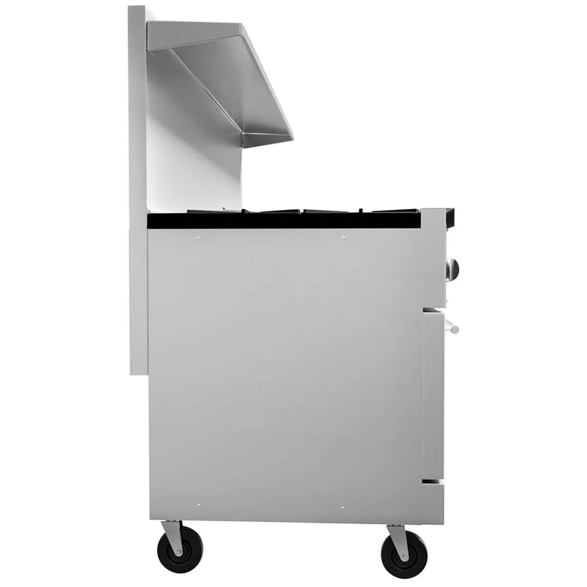 Vulcan 72SS-8B24G 72" Gas Restaurant Range w/ (8) Open Burners, 24" Griddle Right, (2) Standard Ovens, 350.000 BTU 