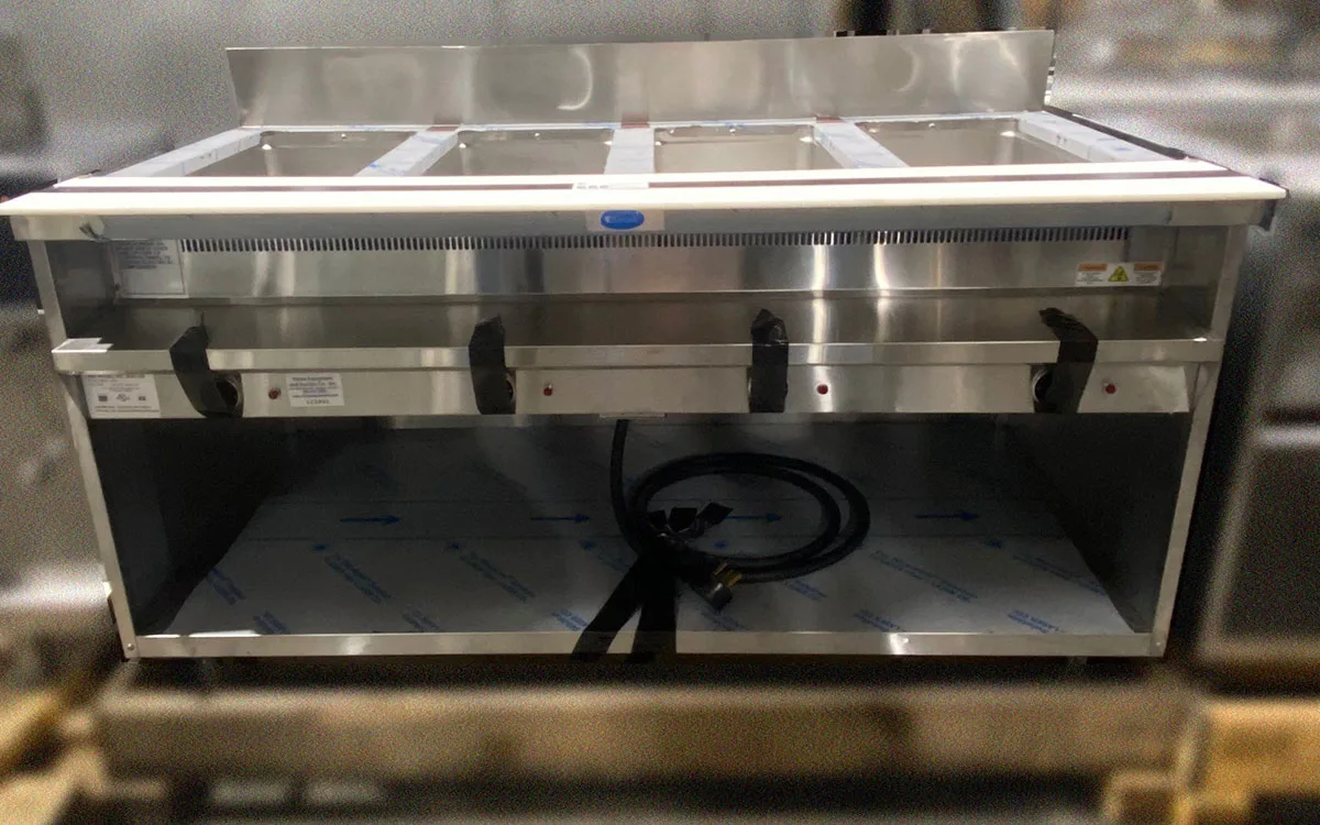 Randell 3614-120 63" Electric Hot Food Table, (4) Top Openings