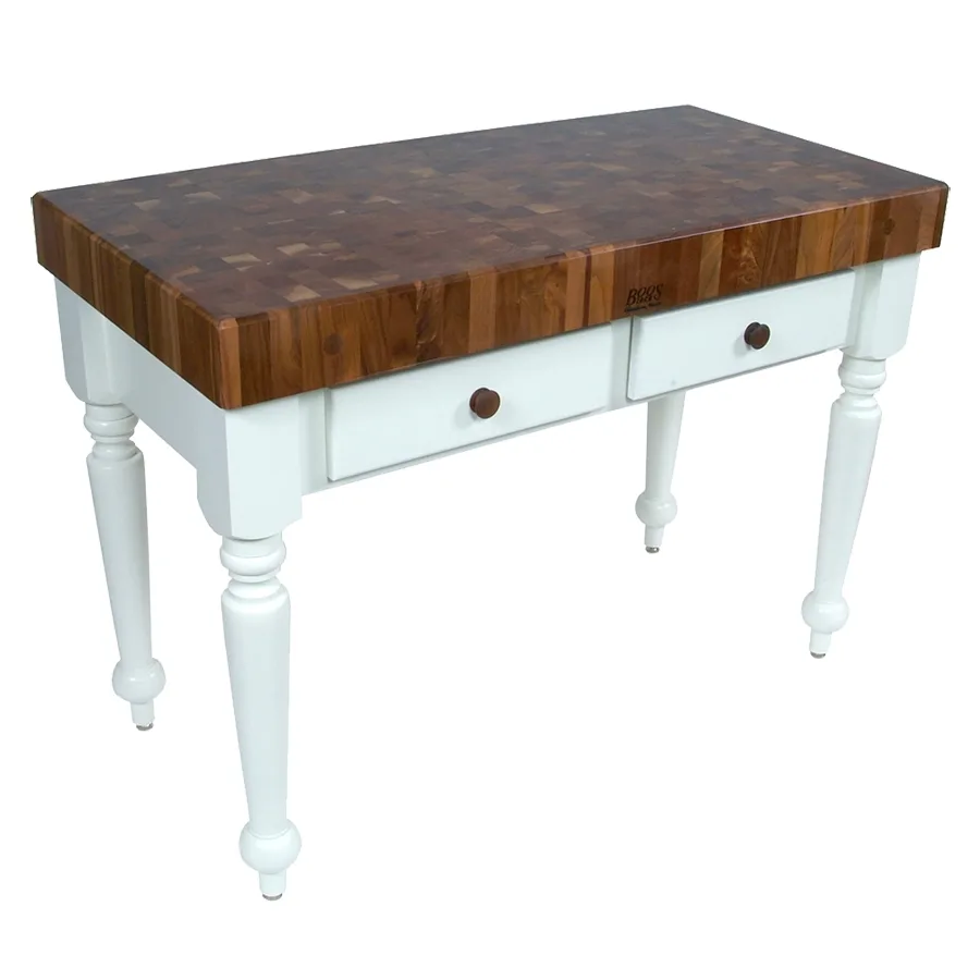 John Boos WAL-CUCR04 American Heritage Rustica Butcher Block