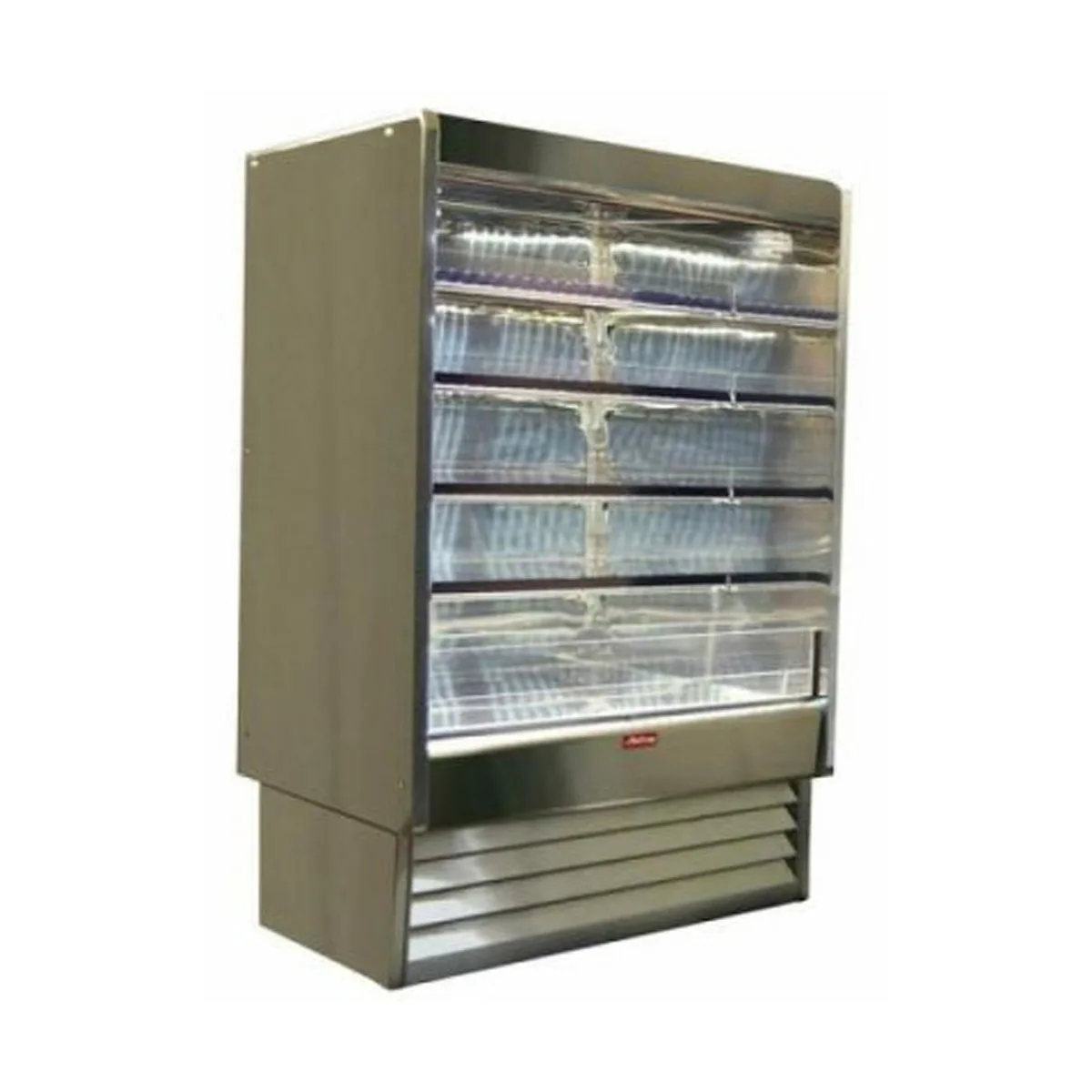 Howard-McCray R-OD35E-3-SW-S 39" Multi-Purpose Open Air Merchandiser, Stainless Steel, Remote
