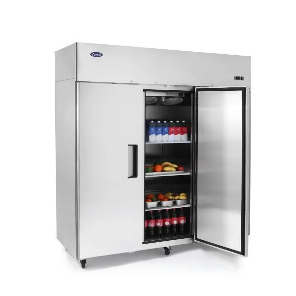 Atosa USA MBF8006GR 77" Three Solid Door Reach-In Refrigerator, Top Mount, 64.9 cu. ft.